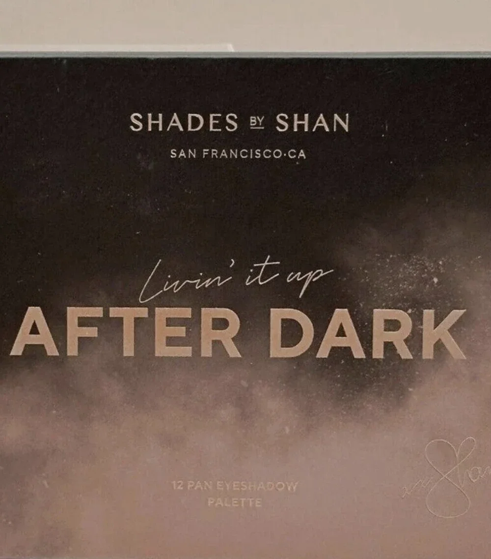 NEW~ Shades By Shan~ Living It Up After Dark ~ 12-Color Eyeshadow Palette